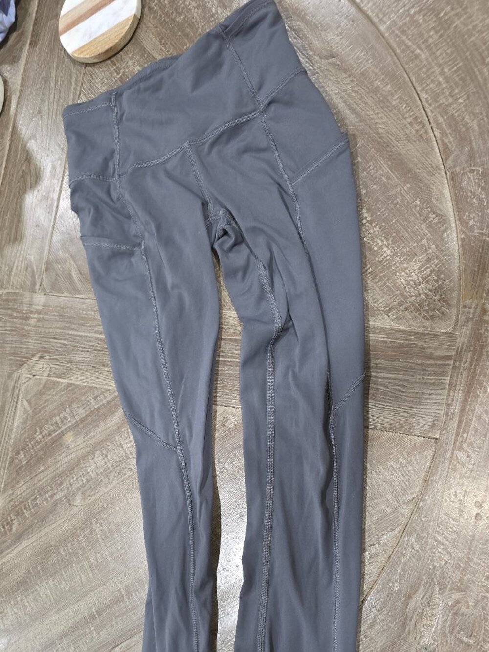 Lululemon Grey Leggings Sz 2